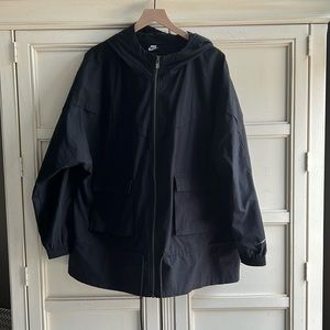 Nike Black Trench Coat